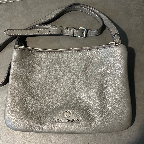 Vince Camuto Bags Vince Camuto Grey Crossbody Purse Poshmark
